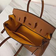 Forubags Hermes Birkin Yellow Lines Limited Edition Natural Yellow – 25cm - 5