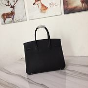 Forubags Hermes Birkin Red Lines Limited Edition Black – 25cm - 5