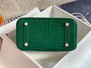Forubags Hermes Birkin Crocodile Pattern Green – 30x22x16 cm - 3
