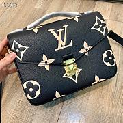 Forubags LV Pochette Métis Bicolor Monogram Empreinte Black - M45596 - 25x19x7 cm - 1