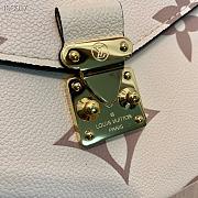 Forubags LV Pochette Métis Bicolor Monogram Empreinte Creme Boise De Rose - M45596 - 25x19x7 cm - 2