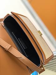 Forubags YSL Solferino Box In Brown/White – 634306 – 19x13x5 cm - 2