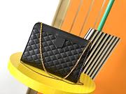 Forubags YSL Victoire Baby Clutch In Leather – 657361 – 28.5x19.5x5.5 cm - 3