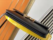Forubags YSL Le Maillon Satchel In Smooth Leather Black – 649795 – 24x14.5x3.5 cm - 5