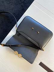 Forubags YSL Le Maillon Satchel In Smooth Leather Black – 649795 – 24x14.5x3.5 cm - 2