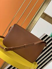 Forubags YSL Le Maillon Satchel In Smooth Leather Brick – 649795 – 24x14.5x3.5 cm - 2