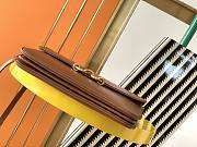 Forubags YSL Le Maillon Satchel In Smooth Leather Brick – 649795 – 24x14.5x3.5 cm - 3