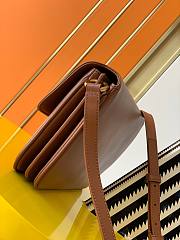 Forubags YSL Le Maillon Satchel In Smooth Leather Brick – 649795 – 24x14.5x3.5 cm - 5