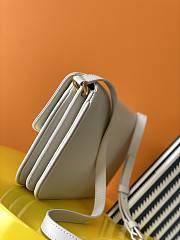 Forubags YSL Le Maillon Satchel In Smooth Leather Blanc Vintage – 649795 – 24x14.5x3.5 cm - 2