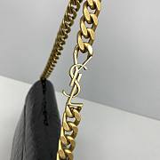 Forubags YSL Solferino In Crocodile Pattern Chain Flap Bag – 1355 – 23.5x14x9 cm - 6