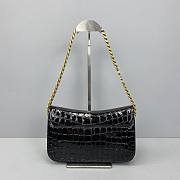 Forubags YSL Solferino In Crocodile Pattern Chain Flap Bag – 1355 – 23.5x14x9 cm - 4