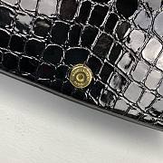 Forubags YSL Solferino In Crocodile Pattern Chain Flap Bag – 1355 – 23.5x14x9 cm - 2