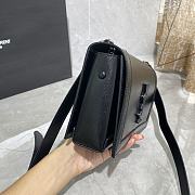 Forubags YSL Book Bag Smooth Leather Suede Matte Logo Black– 532756 – 24×14×8 cm - 6