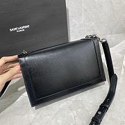 Forubags YSL Book Bag Smooth Leather Suede Matte Logo Black– 532756 – 24×14×8 cm - 3