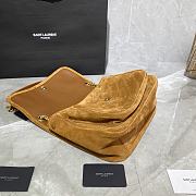 Forubags YSL Niki Imported Frosted Leather Vintage Hardware Deep Yellow  – 498894 – 28×20×8 cm - 3