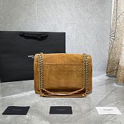 Forubags YSL Niki Imported Frosted Leather Vintage Hardware Deep Yellow  – 498894 – 28×20×8 cm - 5