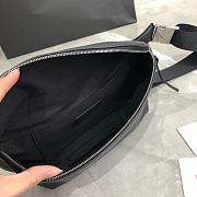 Forubags YSL CLASSIC Black Lambskin Leather Belt Bag & Chest Bag – 505671 – 26x12.5x7.5 cm - 2