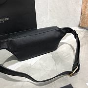 Forubags YSL Classic Monogram Belt Bag In Grain Leather Gold Metal Logo – 569737 – 25x14x3.5 cm - 6