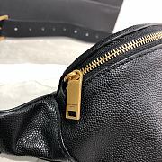 Forubags YSL Classic Monogram Belt Bag In Grain Leather Gold Metal Logo – 569737 – 25x14x3.5 cm - 4