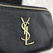 Forubags YSL Classic Monogram Belt Bag In Grain Leather Gold Metal Logo – 569737 – 25x14x3.5 cm - 2