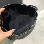 Forubags YSL Classic Monogram Belt Bag In Grain Leather Silver Metal Logo – 569737 – 25x14x3.5 cm - 5