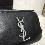 Forubags YSL Classic Monogram Belt Bag In Grain Leather Silver Metal Logo – 569737 – 25x14x3.5 cm - 6