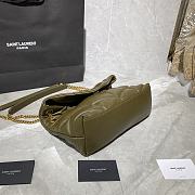 Forubags YSL Loulou Puffer Quilted Shoulder Bag Laurel Green – 577476 - 29x17x11 cm - 5