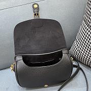 Forubags Dior Bobby Lychee Pattern Black – 9319 - 22x 7 x 18cm - 5