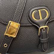 Forubags Dior Bobby Lychee Pattern Black – 9319 - 22x 7 x 18cm - 4