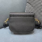 Forubags Dior Bobby Lychee Pattern Black – 9319 - 22x 7 x 18cm - 3