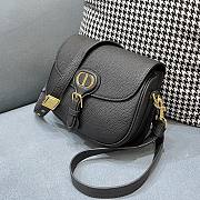 Forubags Dior Bobby Lychee Pattern Black – 9319 - 22x 7 x 18cm - 2