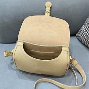 Forubags Dior Bobby Lychee Pattern Muscle Beige – 9319 - 22x 7 x 18cm - 6