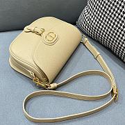 Forubags Dior Bobby Lychee Pattern Muscle Beige – 9319 - 22x 7 x 18cm - 5