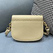 Forubags Dior Bobby Lychee Pattern Muscle Beige – 9319 - 22x 7 x 18cm - 4