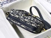Forubags Dior Bobby Bag Dior Oblique Jacquard Mini Blue – S8010 – 18x14x5cm - 6