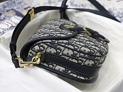 Forubags Dior Bobby Bag Dior Oblique Jacquard Mini Blue – S8010 – 18x14x5cm - 4