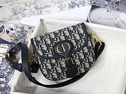 Forubags Dior Bobby Bag Dior Oblique Jacquard Medium Blue – M8010 – 22x17x6cm - 1