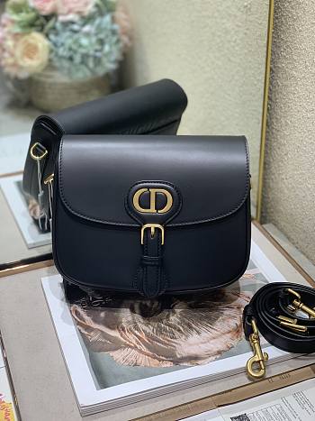 Forubags Dior Bobby Bag Latte Box Calfskin Mini Black – 9268 – 19x15x7cm