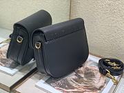 Forubags Dior Bobby Bag Latte Box Calfskin Mini Black – 9268 – 19x15x7cm - 2