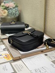 Forubags Dior Bobby Bag Latte Box Calfskin Mini Black – 9268 – 19x15x7cm - 4