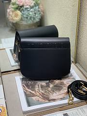 Forubags Dior Bobby Bag Latte Box Calfskin Mini Black – 9268 – 19x15x7cm - 5