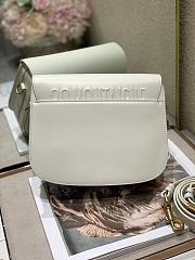 Forubags Dior Bobby Bag Latte Box Calfskin Mini White – 9268 – 19x15x7cm - 4