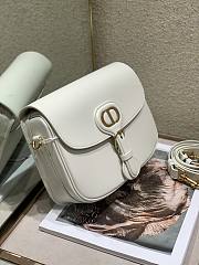Forubags Dior Bobby Bag Latte Box Calfskin Mini White – 9268 – 19x15x7cm - 3