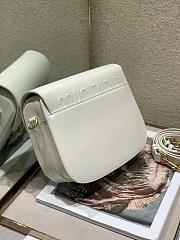 Forubags Dior Bobby Bag Latte Box Calfskin Mini White – 9268 – 19x15x7cm - 2