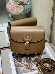 Forubags Dior Bobby Bag Latte Box Calfskin Mini Brown – 9268 – 19x15x7cm - 1