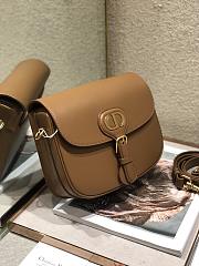 Forubags Dior Bobby Bag Latte Box Calfskin Mini Brown – 9268 – 19x15x7cm - 3