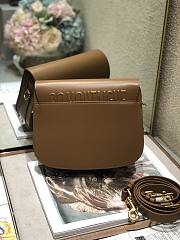 Forubags Dior Bobby Bag Latte Box Calfskin Mini Brown – 9268 – 19x15x7cm - 2