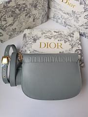 Forubags Dior Bobby Bag Latte Box Calfskin Mini Grey – 9268 – 18x15x6 cm - 3