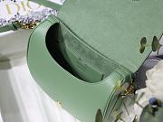 Forubags Dior Bobby Bag Latte Box Calfskin Mini Mint – 9268 – 18x15x6 cm - 6