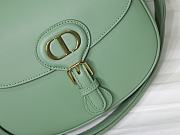 Forubags Dior Bobby Bag Latte Box Calfskin Mini Mint – 9268 – 18x15x6 cm - 4